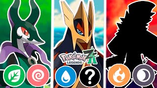 New Kalos Forms Starter Pokemon in Legends ZA [upl. by Ijies]