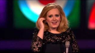 Adele wins Best Album of the year  Brit Awards 2012 HD [upl. by Gan63]