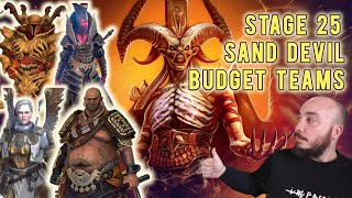 Sand Devil 25 Budget Teams  Raid Shadow Legends [upl. by Elbertina]