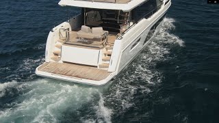 NEW Prestige X60 motor yacht for sale  Lengers Yachts [upl. by Eicnan]