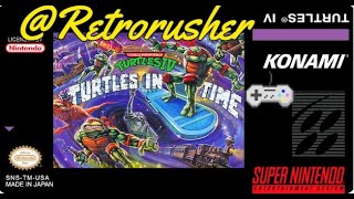 Teenage Mutant Ninja Turtles  Technodrome  Boss Tokka amp Rahzar  No Commentary l Retrorusher [upl. by Arada]