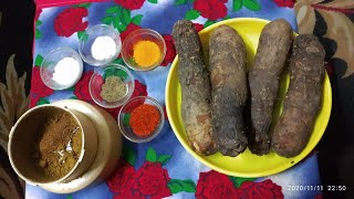 Garadu Masala Recipe   Garadu Masala in Hindi  गराडू मसाला रेसिपी  जिरालु मसाला  जिरावन मसाला [upl. by Seidler781]