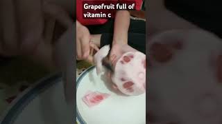 Grapefruit subscribe fruits like video [upl. by Eppillihp]