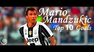 Mario Mandžukić HD  Top 10 Goals Ever [upl. by Anaillil]