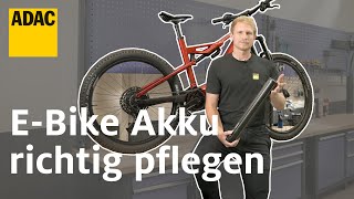 EBike Akku Das könnt ihr für eine lange Lebensdauer tun  Einfach Selber Machen  ADAC [upl. by Maurizia588]