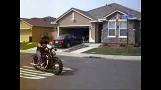 Riding the new 2010 Harley Davidson Sportster 48 [upl. by Poll]