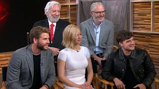 Hunger Games Cast Share Film Secrets [upl. by Assadah]