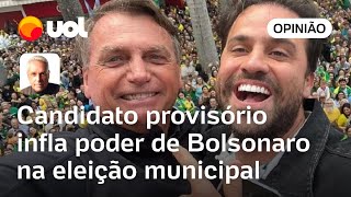 Bolsonaro fatura com candidato provisório nas eleições e infla poder dele de chantagem  Toledo [upl. by Revned]