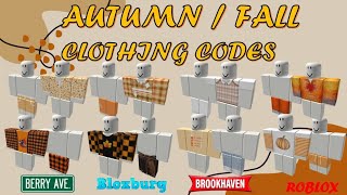 AUTUMN CLOTHING CODES amp LINKS FOR BOYS  Brookhaven Bloxburg Berry Avenue  ROBLOX [upl. by Azaria]