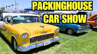 Packinghouse Car Show at Redlands CA LOTS OF CARS [upl. by Chastity]