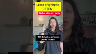 Most Important Dates of Nationalism in India Class 10🔥 History Class 10 Ch 2 Imp Dates CBSE2024 [upl. by Raddi563]