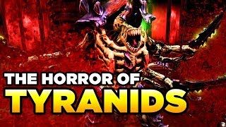 THE TYRANIDS  Devourer of Worlds  WARHAMMER 40000 Lore  History [upl. by Leinto]