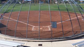 Grooming and chalking a softball field [upl. by Enyluqcaj]