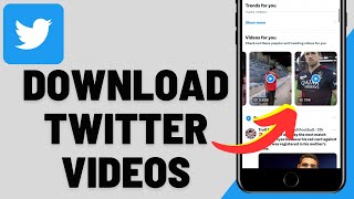 How to Download Twitter Videos To Gallery 2023 [upl. by Mckenzie]