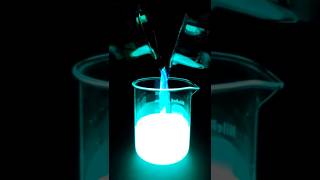 Using luminol to make a glowing waterfall [upl. by Donegan]