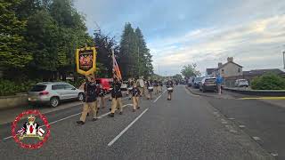 North Ballymena Protestant Boys  Dunamoney FB Parade 2024 [upl. by Soigroeg]