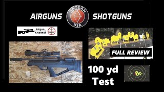 Hatsan FLASHPUP Full Review Bullpup PCP Air Rifle  Accuracy Testing to 100 yards [upl. by Sublett227]