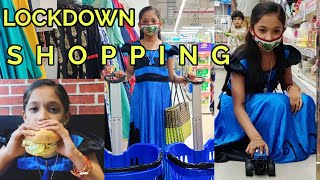 LOCKDOWN SHOPPING  AKSHAYA ❤️AZHAGU MAYIL 🥰 [upl. by Helsa]