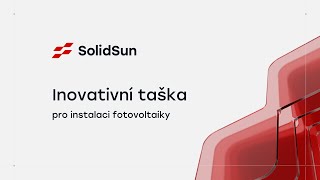 Fotovoltaika s inovativní taškou pro šetrnou instalaci  SolidSuncz [upl. by Gavini660]