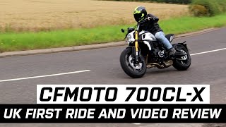 CFMOTO 700CLX Review 2021  UK First Ride And Video Review [upl. by Ailenroc]