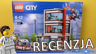 LEGO City Szpital 60204  RECENZJA [upl. by Ahsekal947]