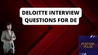 Deloitte data engineer interview Questions for 23 years of exp deloitte dataengineer interview [upl. by Fedak]