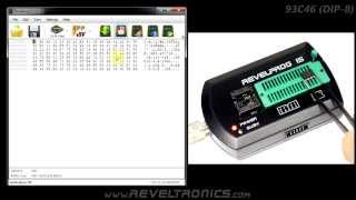 93c46 EEPROM programming with REVELPROGIS usb [upl. by Annohsed]