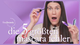 Die 5 größten Mascara Fehler  und wie ihr sie vermeidet 💜 [upl. by Athey198]