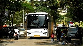 SRS Scania 145M enters Mumbai Parking Pilot Acknowledges [upl. by Aicen]