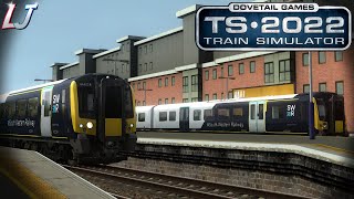 Train Simulator 2022  Southampton Central to Winchester SWR Class 444 [upl. by Lamprey]