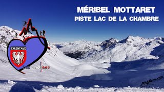 Méribel Mottaret piste lac de la chambre [upl. by Loella]