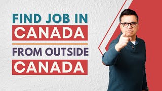 Find a Job in Canada from Outside Canada ForeverHopeful AskKubeir JobsInCanada [upl. by Harbot]