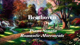 Beethoven Piano Sonata Romantic Movements  베토벤 피아노 소나타 낭만적인 악장들 [upl. by Jaala]