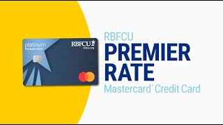 RBFCU Premier Rate Mastercard® Credit Card [upl. by Aitam]