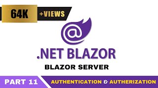 Blazor Server Custom Authentication Blazor Tutorial C  Part 11 [upl. by Xella]