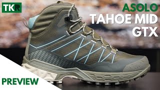 Asolo Tahoe Mid GTX  Preview  Un modelo ideal para realizar actividades ligeras y dinámicas [upl. by Hammond]