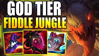 HOW TO USE THE POWER OF FIDDLESTICKS JUNGLE amp ESCAPE LOW ELO FAST Gameplay Guide League of Legends [upl. by Hnirt809]