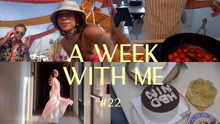 a week with me 22 ความสุขคืออะไร ซื้อกระเป๋าใหม่ จัดงานวันเกิด [upl. by Akialam9]