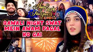 New Year Qawali Night Swat Mein Awam Pagal Ho Gai  Zulqarnain  Maaz Safdar  ZARAIB [upl. by Nylodnewg]