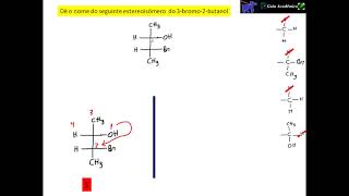 132 Nomenclatura R S para isômeros com dois carbonos assimétricos parte 2 [upl. by Standing]