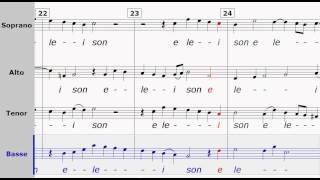 Quatrième Messe solennelle chorale Ch GOUNOD Kirie Tutti amp organ [upl. by Kirsteni]