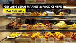 Geylang Serai Market and Food Centre  Hawker Eats [upl. by Sihun]