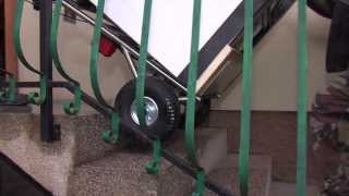 Carrello StepUp in azione scendere le scale con carichi pesanti [upl. by Brana995]