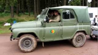 DDR oldtimer military car show near Eisfeld Germany [upl. by Meunier]