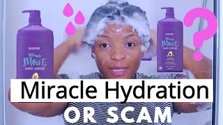 Aussie Miracle Moist Hydration Miracle or Scam Shampoo and Conditioner Review [upl. by Elicec]