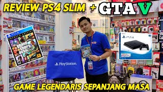 PS4 SLIM amp GAME LEGENDARIS GTA V  BELI PS4 MURAH GARANSI TERBAIK GSSHOP BANDUNG [upl. by Yecram997]