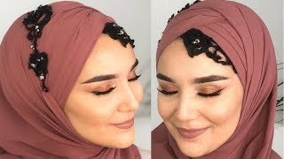 Türkçe Deutsch English Français  Occasional Hijab Style I Turban Tasarim I QampA [upl. by Palecek]