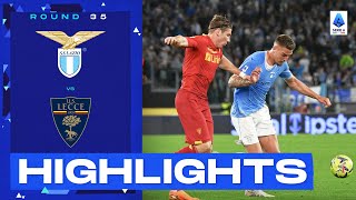 LazioLecce 22  Sergej rescues a point for Lazio Goals amp Highlights  Serie A 202223 [upl. by Ainirtak]