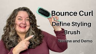 Hairstylist Reviews the Bounce Curl Define Styling Brush [upl. by Marvel762]