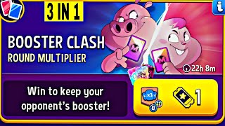 booster clash rounds multiplier square matches  3 IN 1  match masters [upl. by Leibrag80]